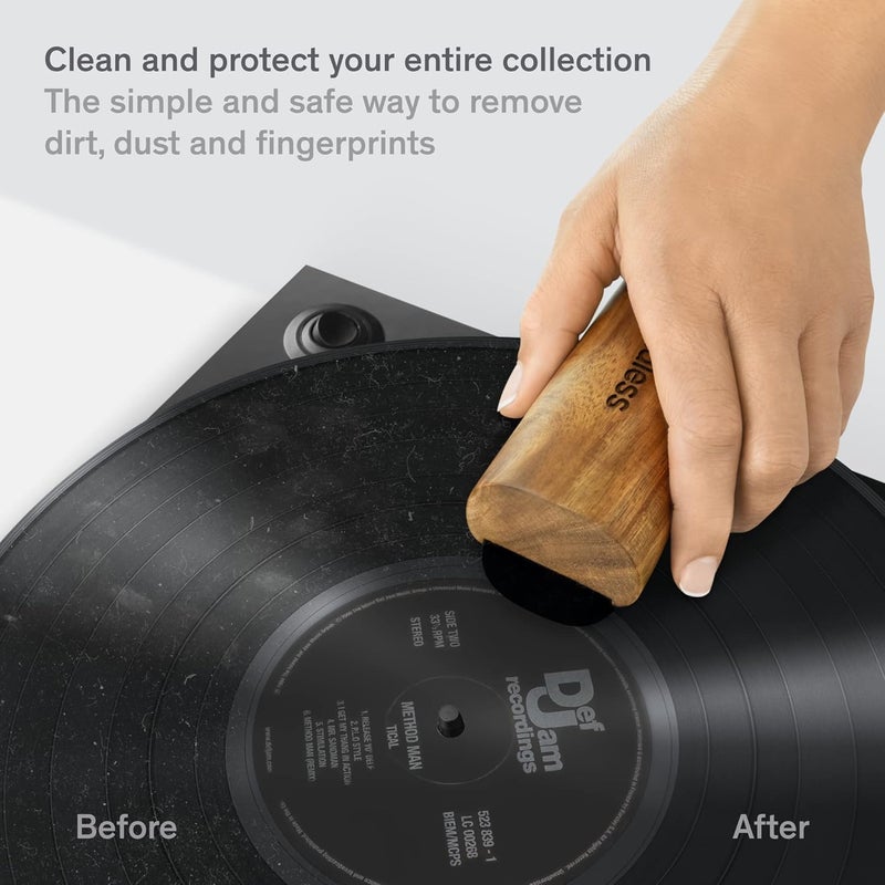 Boundless Audio Vinyl Record Cleaning Kit - 5-in-1 Vinyl Cleaner Kit Includes Record Brush, Stylus Cleaner, Cleaning Solution, Nylon Brush & Metal Case - Image 2